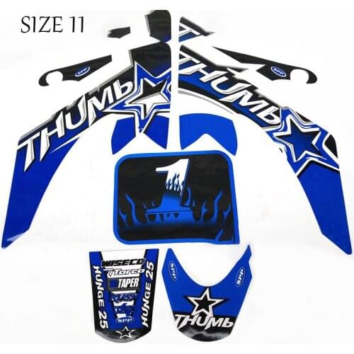 3M graphics kit decals sticker for honda MOTO dirt pit bike PARTS XR CRF50 NEW