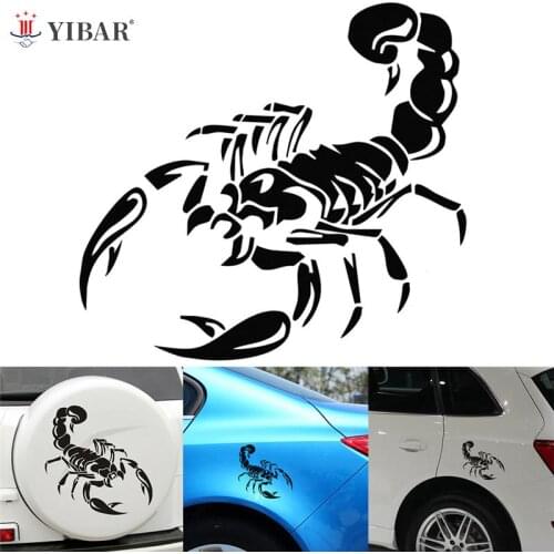 30cm X 12cm DIY 3D Scorpion Car Stickers Car Styling Sticker For Cars Decoration