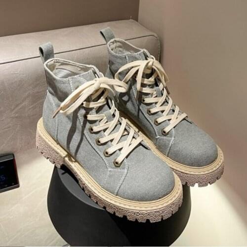 2021 Spring Winter New Fashion Non Slip Womens Short Boots Tube Thick Soled Riding Sexy Khaki Chelsea Boots Botines De Mujer