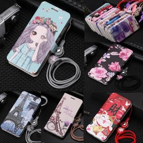For Xiaomi Mi Max 3 Pro Cute Painted Flip Wallet Stand Leather Case For Xiaomi Mi MAX 2 Mi Max Pro Mix 2S Mix 3 2 Case