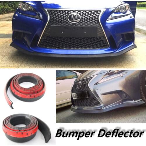 For Lexus IS IS200 IS250 IS300 IS350 For TOYOTA Altezza / Car Bumper Lip / Body Kit / Front / Rear Skirt Spoiler / Rubber Strip