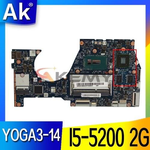 For Applicable to YOGA3-14 notebook motherboard I5-5200 2G number NM-A381 FRU 5B20H35685 5B20H35687 5B20H35597
