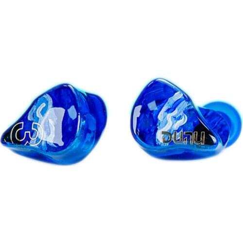DUNU SA3 3BA Triple Driver HiFi In-ear Earphones with 3D Printed Shell, Hand-painted Faceplate, Detachable 0.78mm 2Pin Cable for