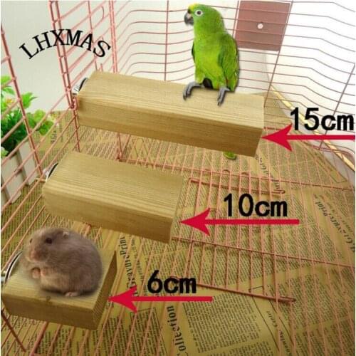 Parrot Birds Perch Toys for Parrots Decorative Bird Cage Stand Staircase Parrot Toys D141