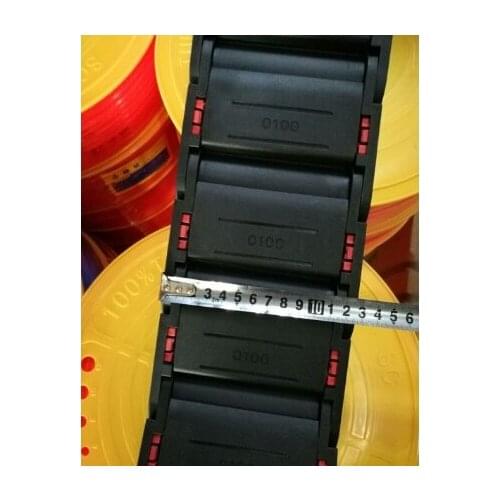 Closed type cable trag chain inner size 55*75mm with end connectors cable drag chaine for CNC Router Machine Tools 1000mm