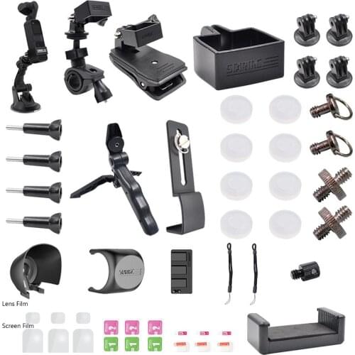 DJI Osmo Pocket Mount Holder Clip Kit Set for DJI Pocket 2/Gopro Hero 9/8/7/FIMI PALM/Yi Handheld Camera Expansion Accessories