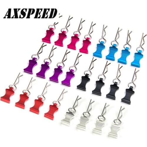 Colorful 1/10 Scale RC Car Stainless Steel Bent Body Clips Pins Metal Remote Control Toys For RC 1:10 Car Shell Upgrade Accessor