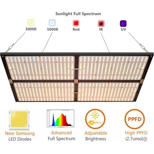 4000W Samsung Quantum Led Grow Light Full Spectrum Grow Lamp for Indoor Plants Dimmable Hydroponics Grow Lights