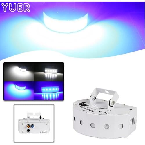 7X15W COB LED BW Strobe Dyeing Effect Light Music Control DJ Disco Bar Family Party Dance Floor Indoor Club Outdoor Stage Light