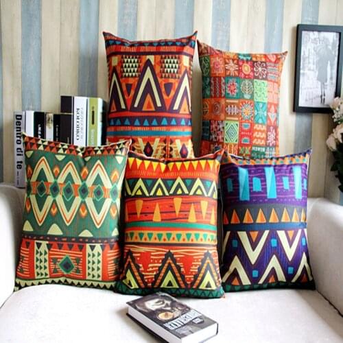 Wholesale panting pillow cover / printed short plush fabric soft cushion covers Throw pillow case decorate for a sofa car seat