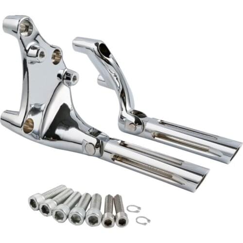 Footrest Foot Peg W/Mount Brackets For Harley Sportster 1200 Seventy Two COLORS