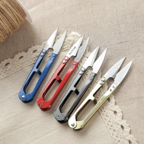 U-shaped Yarn Scissor Vintage Craft Scissors Tailor Embroidery Classic Handicraft Fabric Antique Stitch Art DIY Cut Sewing Tool