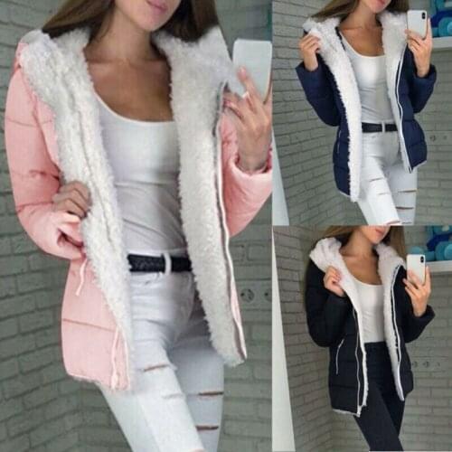 Womens Winter Fur Lined Parka Trench Coat Padded Long Warm Jacket Overcoat