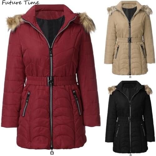 Winter Long Parka Women Big Fur Collar Jacket for Woman Hooded Windbreaker Warm Thick Coat Female Clothes Outwear Brand Clothing