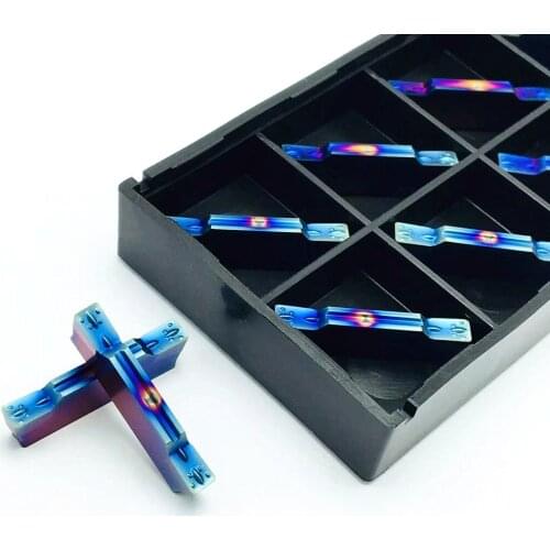 10pcs high quality MGMN300 M original slotted carbide blade CNC grooving tool separation turning tool stainless steel MGMN 300