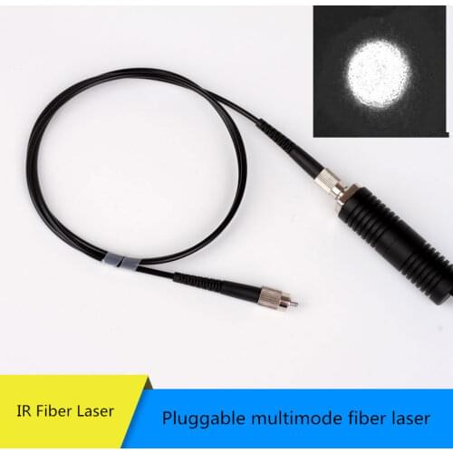 200um Multimode 780nm 100~200mW IR Fiber Coupled Laser FC Connector Pluggable Laser Module