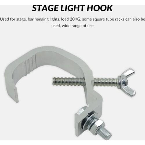 Aluminum lights Hook LED PAR Hooks Stage Light Truss Profession Stage Equipment LED DJ Club Hanging Hook