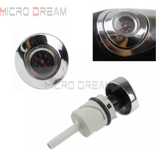 Motorcycle Aluminum Oil Temperature Dipstick Oil Plug Temp Gauge For Harley Sportster XL1200 XL883 48 72 SuperLow Custom 04-19