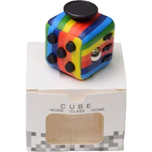 Fidget Toy 6 Sides Anti-Stress Toys Edc Hand For Autism Anti Stress Desktop Pressure Resistance Decompressio Антистресс