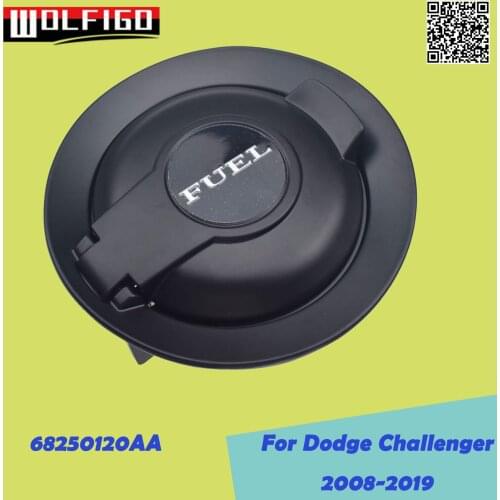 For Dodge Challenger 2008-2019 Matte Black Vapor Edition Fuel Gas Filler Door Cap New