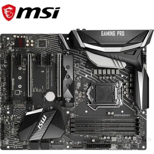 For MSI Z370 GAMING PRO CARBON Motherboard LGA 1151 DDR4 For Intel Z370 Desktop Mainboard SATA III USB3.0 PCI-E X16 3.0 Used