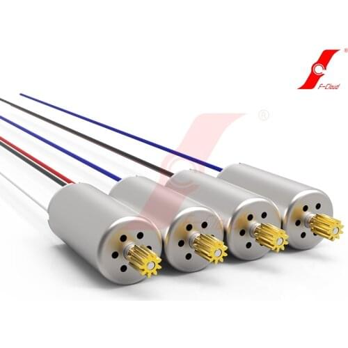 F-Cloud 4pcs Racing Drone 1020 Brush Motor 10*20mm Coreless Motor10x20mm 7.4V 2S Motor UAV Motor For XK K130 Helicopter Motor