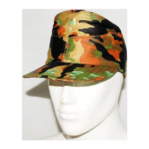 WWII WW2 GERMAN LEIBERMUSTER CAMO FIELD HAT MILITARY CAMOUFLAGE CAP