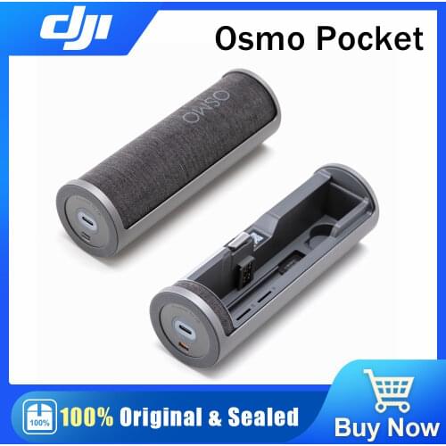DJI Osmo Pocket Charging Case Charge Original Accessories On The Go To Enjoy A Longer Shooting Time Spin To Open Design Allows