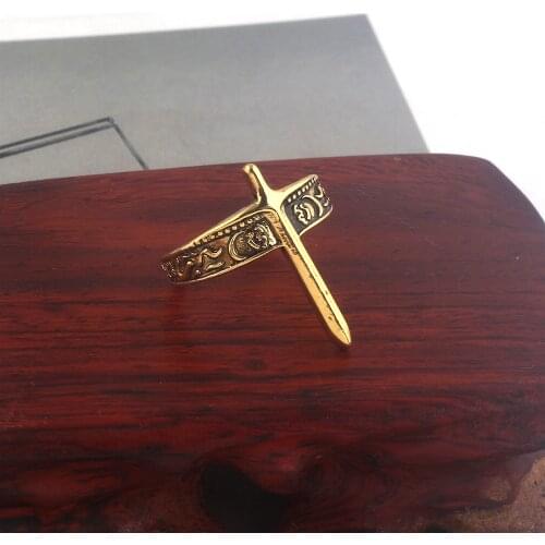 Blade of the Darkmoon sword Ring Game Dark Soul 3 III men women Jewelry