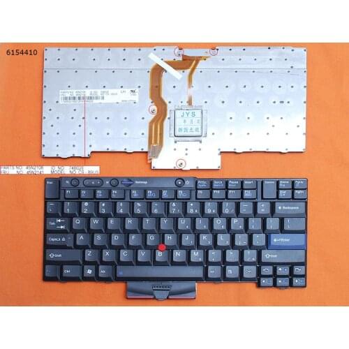 New US Keyboard for ThinkPad T400S T410 T410I T410S T420 X220 BLACK With Point Stick Laptop