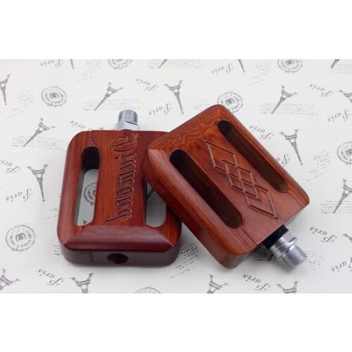 Bicycle pedal Vintage bike pedal Wood pedal Bicycle pedal accessories