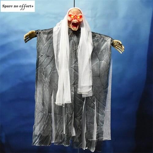 Festival Gift Creepy Horror Accessories Cosplay Party Decoration Hanging Ghost Halloween Decor Pendant Haunted Doll Scary Eyes