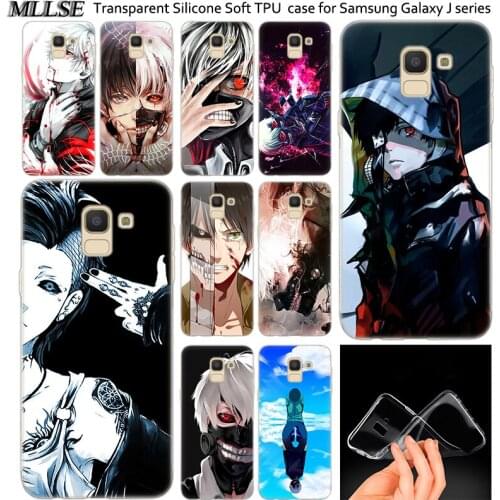 Hot Anime Tokyo Ghoul Silicone Case For Samsung Galaxy J2Pro J4 J6 J8 2018 J3 J5 J7 2016 2017EU Prime CORE Plus Fashion Cover