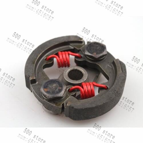 Heavy Duty 2 Stroke Mini Moto Clutch Pad For 43cc 47cc 49cc Minimoto Quad ATV Pit Bike Dirt Bike 2 springs red