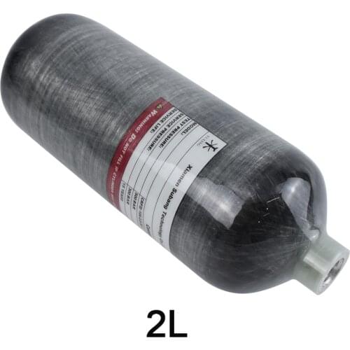 4500PSI 30MPA 2L Carbon Fiber Tank Scuba Paintball Tank For Airforce Condor