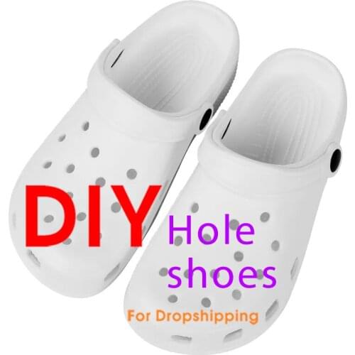 WHERESART Custom Women Sandals Hole Shoes Male Beach Light Sandals Home Slippers Outdoor Summer Wading Sneaker Leisure Dropship