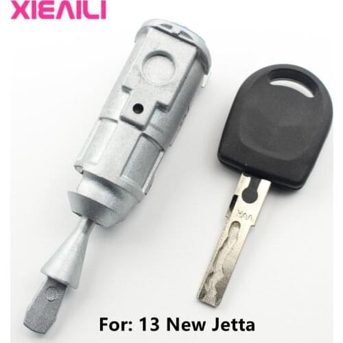 XIEAILI OEM Left Door Lock Cylinder Auto Door Lock Cylinder For Vw 13New Jetta/Santana With 1Pcs Key S542
