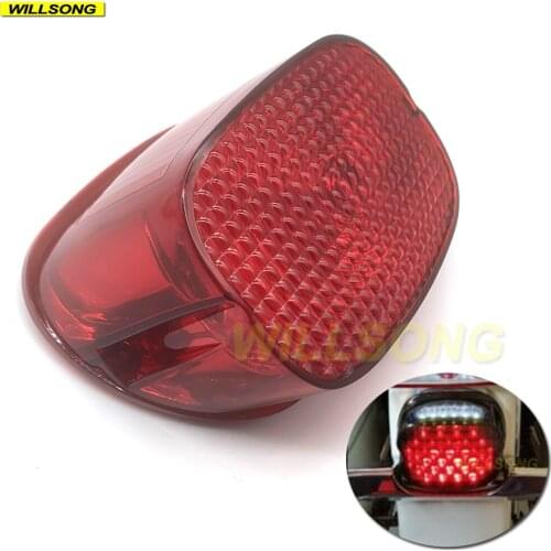 Rear Tail Brake Light Lens Cover Base Lamp Housing Shell For Harley Most Models XL 883 1200 Fat Boy Road King Street Glide Dyna