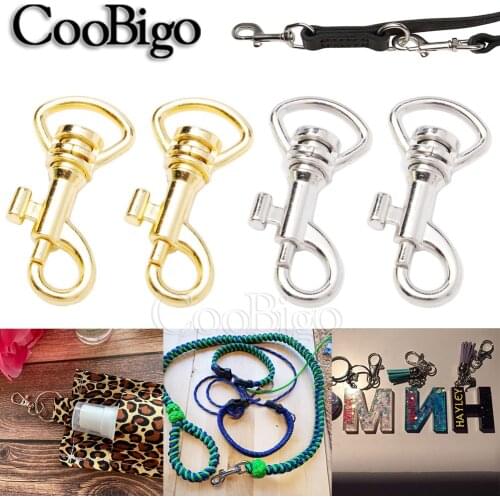 10pcs Metal Approx.1/2" Swivel Trigger Lobster Snap Clasp Hook Clips For Webbing Leather Keychain Belt Bag Parts Accessories