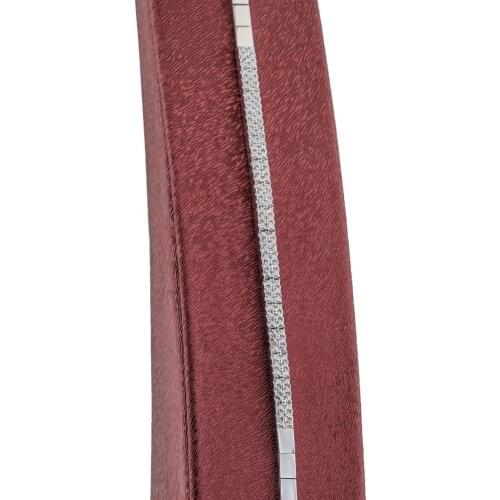 2 Row Cross Design Silver Women New Trendy Clear Crystal Elegant Design Famale Wedding Jewelry Made in Turkey