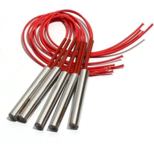 5PCS 16mm 62~75mm 201SUS High Density Single Head Dual Heater 110V/220V/380V Electric Heating Mould 250W/260W/270W/280W/300W