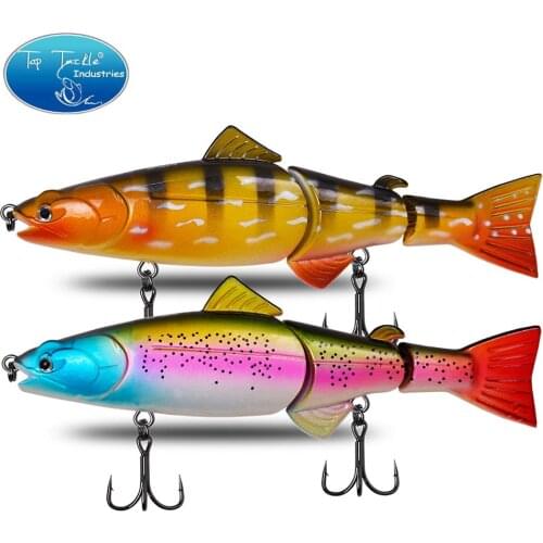 CF Lure 140mm 33g Multi Fishing Lure 3-Segement Jointed Lure Slow Sinking Fishing Lure with