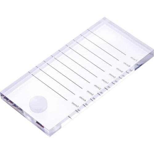 Crystal Glue Table Top False Eyelash Extension Tool Jade Stone Crystal Individual Eyelash Glue Holder Adhesive Glass #291392