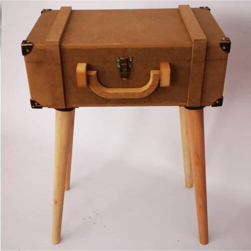 Small Mdf Nostalgic Suitcase Coffee Table