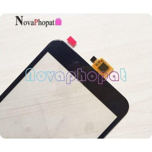 Novaphopat Black sensor Touchscreen For BQ BQ-5515L Fast Touch Screen Digitizer Glass Panel Replacement +tracking