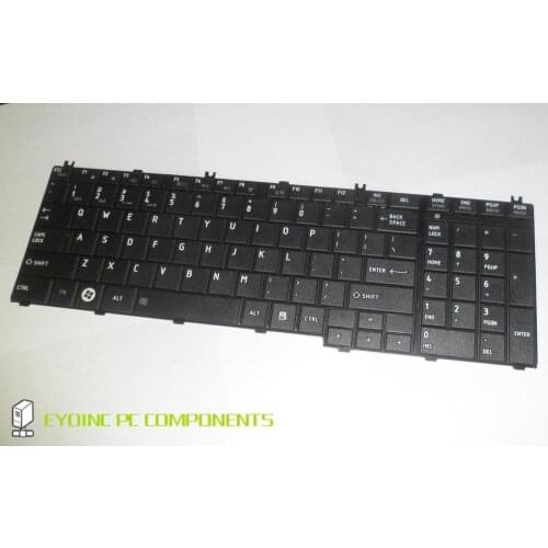 Original US Layout Keyboard Replacement for Toshiba Satellite L675 L675D L675D-S7107 L675D-S7014 L675D-S7015 L675D-S7047 Black