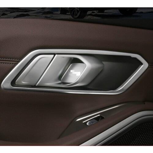 Fit for BMW 2020 New 3-series 325li door handle trim frame inner door handle bowl patch interior