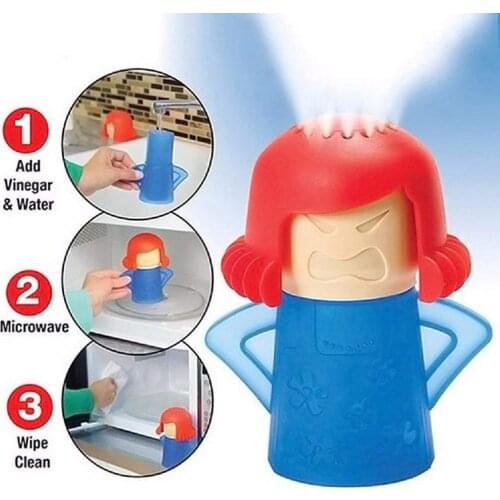 Meijuner Kitchen Mama Microwave Cleaner Easily Cleans Microwave Oven Steam Cleaner Appliances for Kitchen Refrigerator Cleaning