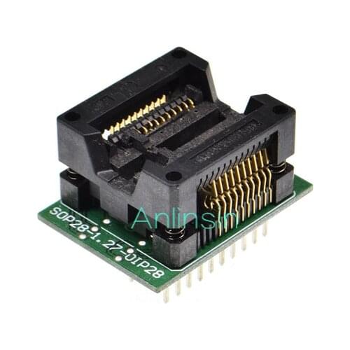 SOIC20 SOIC 20 SOP20 TO DIP20 programmer adapter socket Body Width 7.5MM 300MIL IC SOCKET CONVERTER test chip
