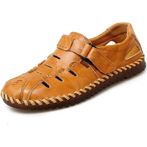 Work sandalias couro rubber romanas mens sandalle sandalsslippers de man sandalet uomo ete sandals erkek big zandalias heren da